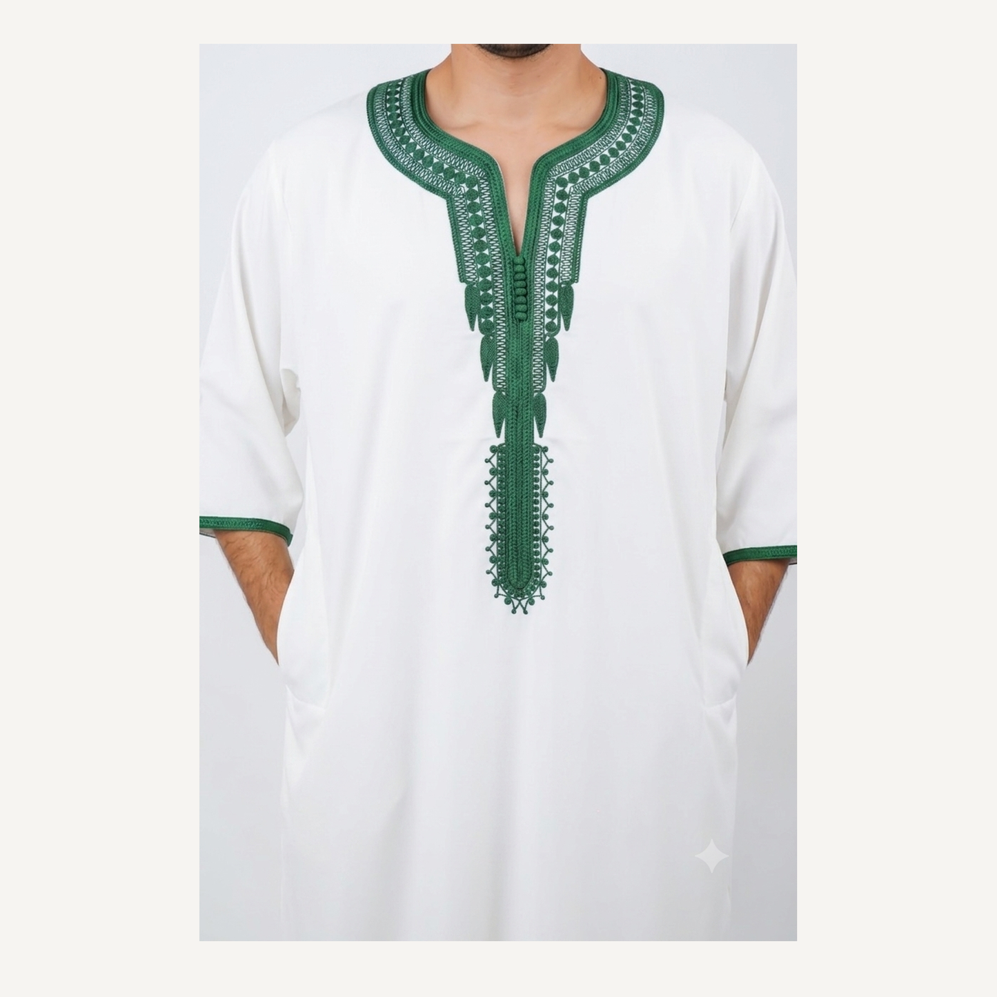 GANDOURA square shop product photo - AL-ANDALUS