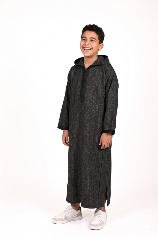 Winter Kids Jellaba - AL-ANDALUS