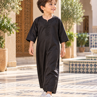 Kids Gandoura - Black - younger child age 4
