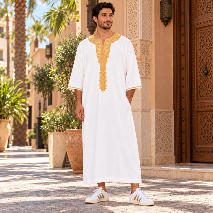 White and Gold