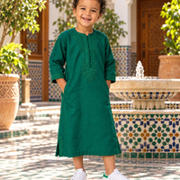 Kids Kaftan - Green - Lifestyle