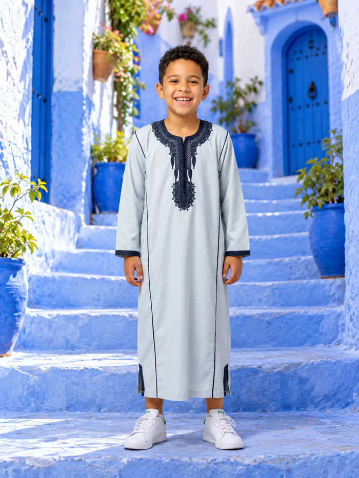 Light bleu / Navy Blue