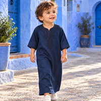 Kids Gandoura - Navy Blue - toddler age 2