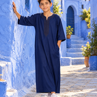 Kids Gandoura - Navy Blue - Lifestyle