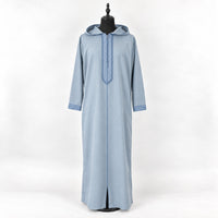 Soft Jellaba - Light Blue - main mannequin