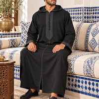 Soft Jellaba - Black - moroccan sofa