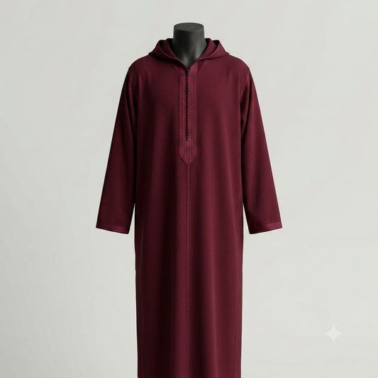 Soft Jellaba black product image - optimized