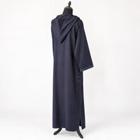 Soft Jellaba - Navy Blue - back hood side