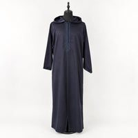 Soft Jellaba - Navy Blue - main mannequin