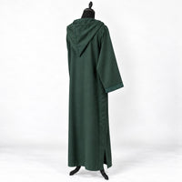 Soft Jellaba - Green - back hood side