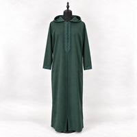 Soft Jellaba - Green - main mannequin